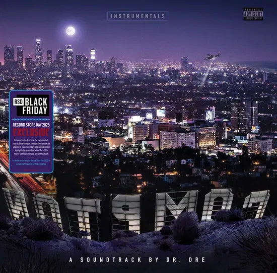DR DRE - COMPTON INSTRUMENTALS - RSD 2025 BLACK FRIDAY EDITION 2LP - NEW VINYL