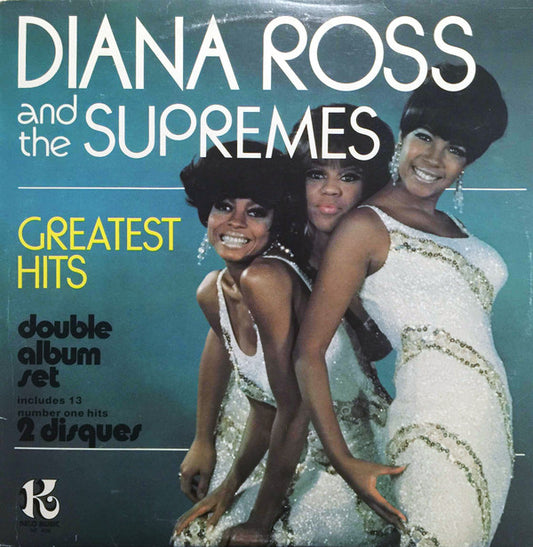 ROSS, DIANA AND THE SUPREMES - GREATEST HITS ORIGINAL 1978 PRESSING  2LP - USED VINYL - FUNK AND SOUL