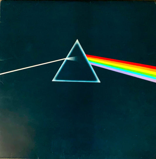PINK FLOYD - DARK SIDE OF THE MOON - 2016 RE-ISSUE  PRESSING WITH 2 ORIGINAL FULL SIZE POSTERS - USED VINYL