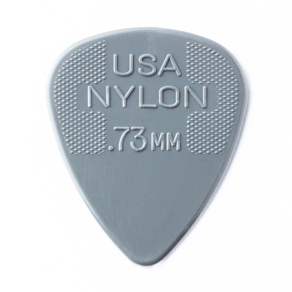 DUNLOP NYLON 0.73mm  Standard ACC- Guitar Pick (12/pack)
