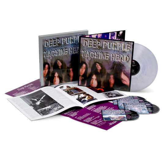 DEEP PURPLE - MACHINE HEAD SUPER DELUXED CD BOXSET 3CD/ BLURAY + LP
