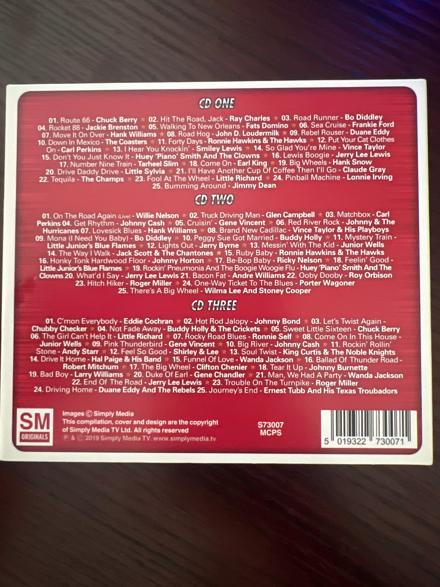 VARIOUS ARTISTS -  The Original Truckin039 Album CD 3 discs (2016)- UCD