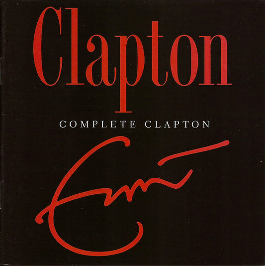 ERIC CLAPTON - COMPLETE CLAPTON - 4LP BOSXET 1966-1981 . 1982-2006 - VG++ - UV