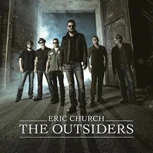 ERIC CHURCH - THE OUTSIDERS - 3RD PRESSING LIMITED EDITION BLUE VINYL 2 LP - NEW VINY