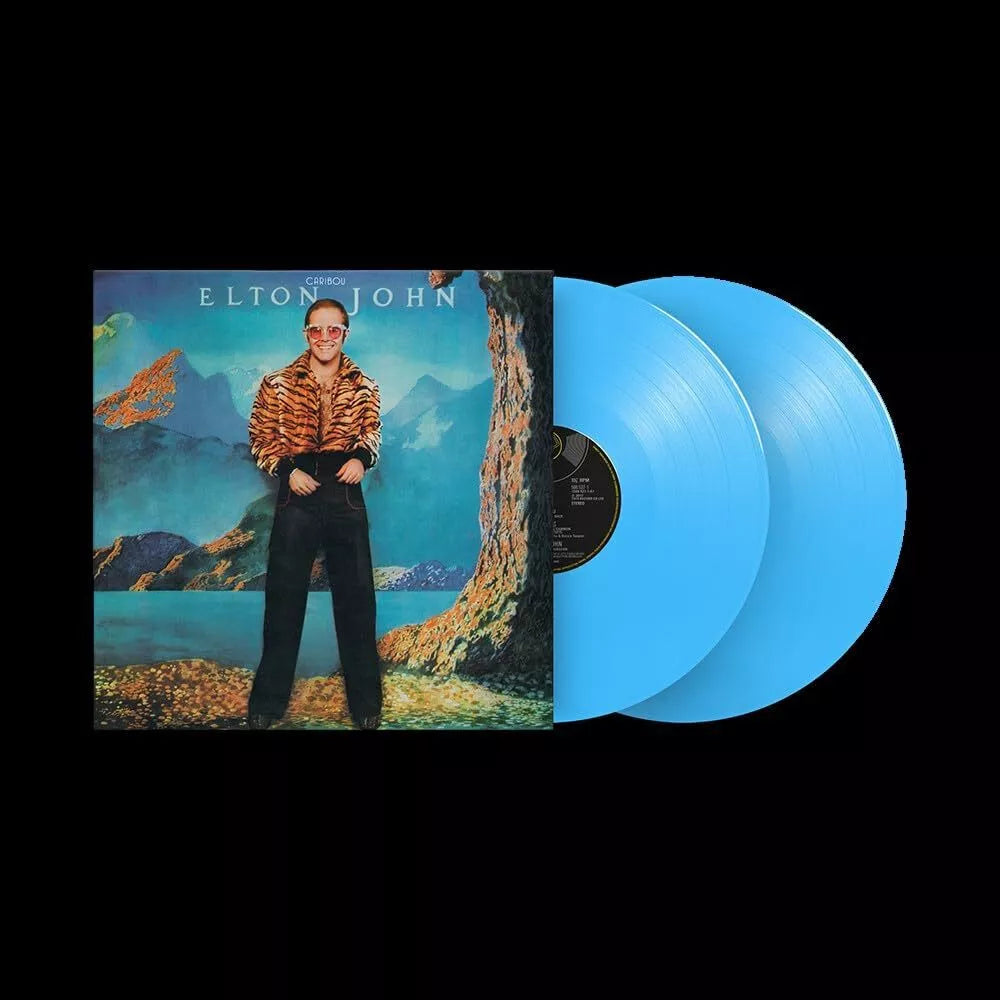 ELTON JOHN - CARIBOU - R.S.D. 2024 LIMITED EDITION SKY BLUE VINYL 2 LP
