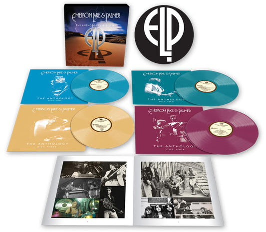 EMERSON, LAKE & PLAMER- THE ANOTHOLOGY 4LP COLOR VINYL