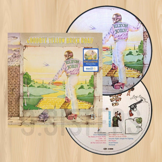 JOHN, ELTON - GOODBYE YELLOW BRICK ROAD - 2LP PICTURE DISC, LIMITED EDITION - NEW VINYL
