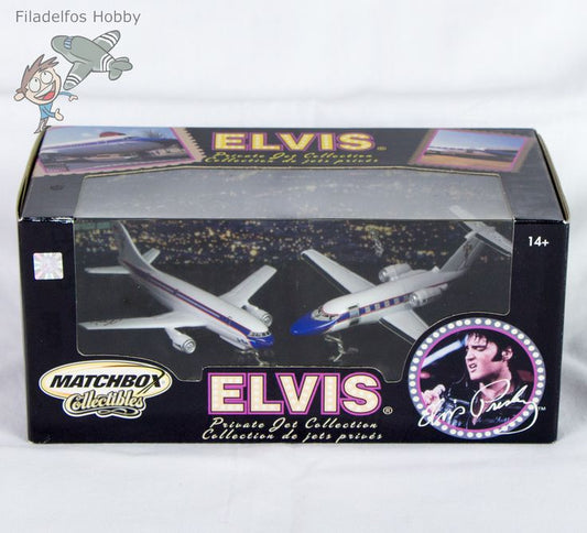 ELVIS PRESLEY - MATCHBOX COLLECTABLES - PRIVATE JET COLLECTION - ACC
