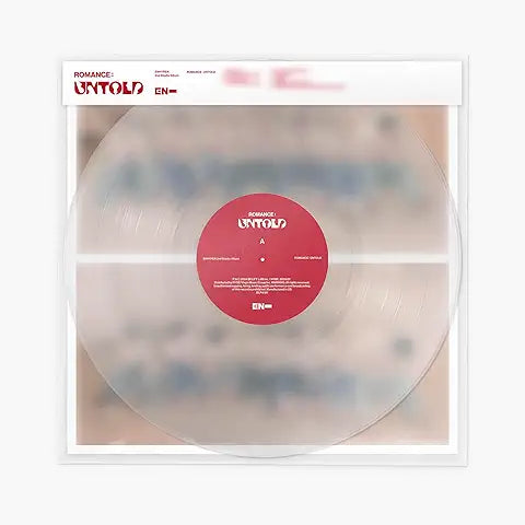 ENYHPEN - ROMANCE: UNTOLD - CLEAR VINYL - NEW