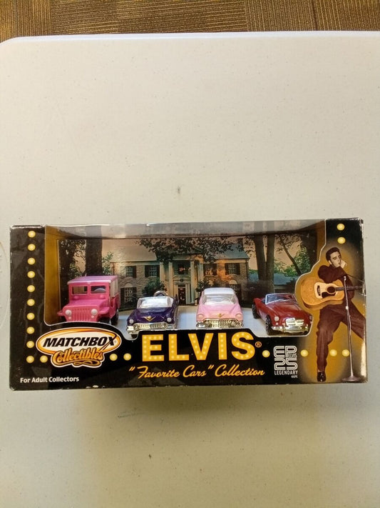 ELVIS PRESLEY - MATCHBOX COLLECTABLES - FAVORITE CAR COLLECTION - ACC