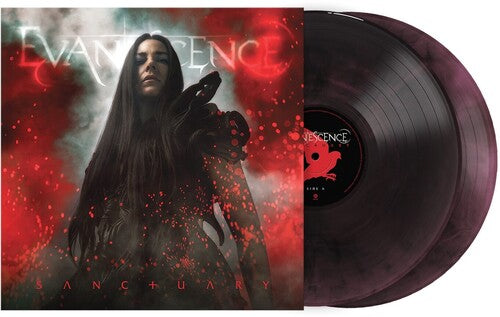 EVANESCENCE - SANCTUARY - 2LP INDIE COLOURED VINYL  PURPLE/BLACK - NEW VINYL
