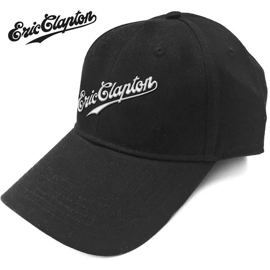 ERIC CLAPTON-SCRIPT LOGO UNISEX BASEBALL CAP FULLY LICENSED MERCHANDISE