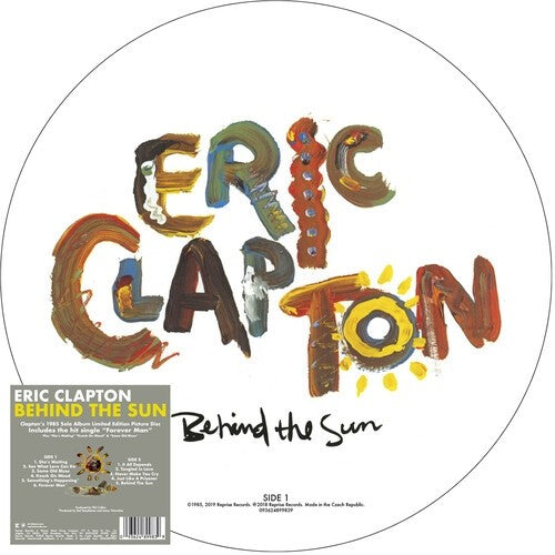 CLAPTON, ERIC - BEHIND THE SUN (PIC DISC)   - New Vinyl