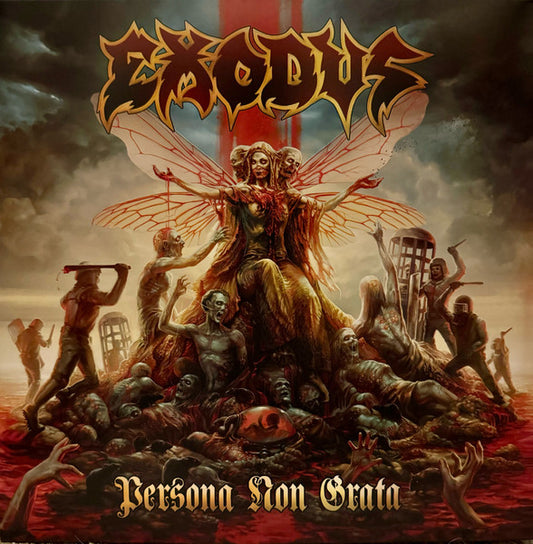 EXODUS - PERSONA NON GRATA - LIMITED EDITION 2LP BLACK/GOLD/TURQUOISE VINYL - NEW VINYL