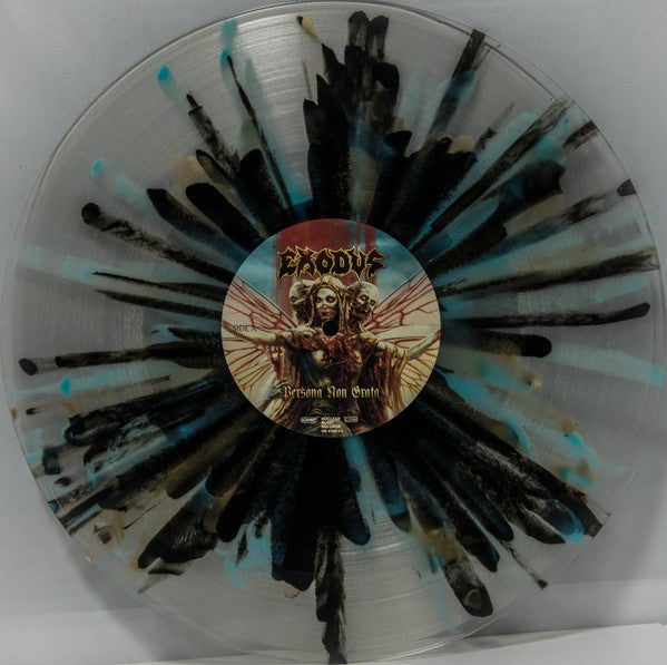 EXODUS - PERSONA NON GRATA - LIMITED EDITION 2LP BLACK/GOLD/TURQUOISE VINYL - NEW VINYL
