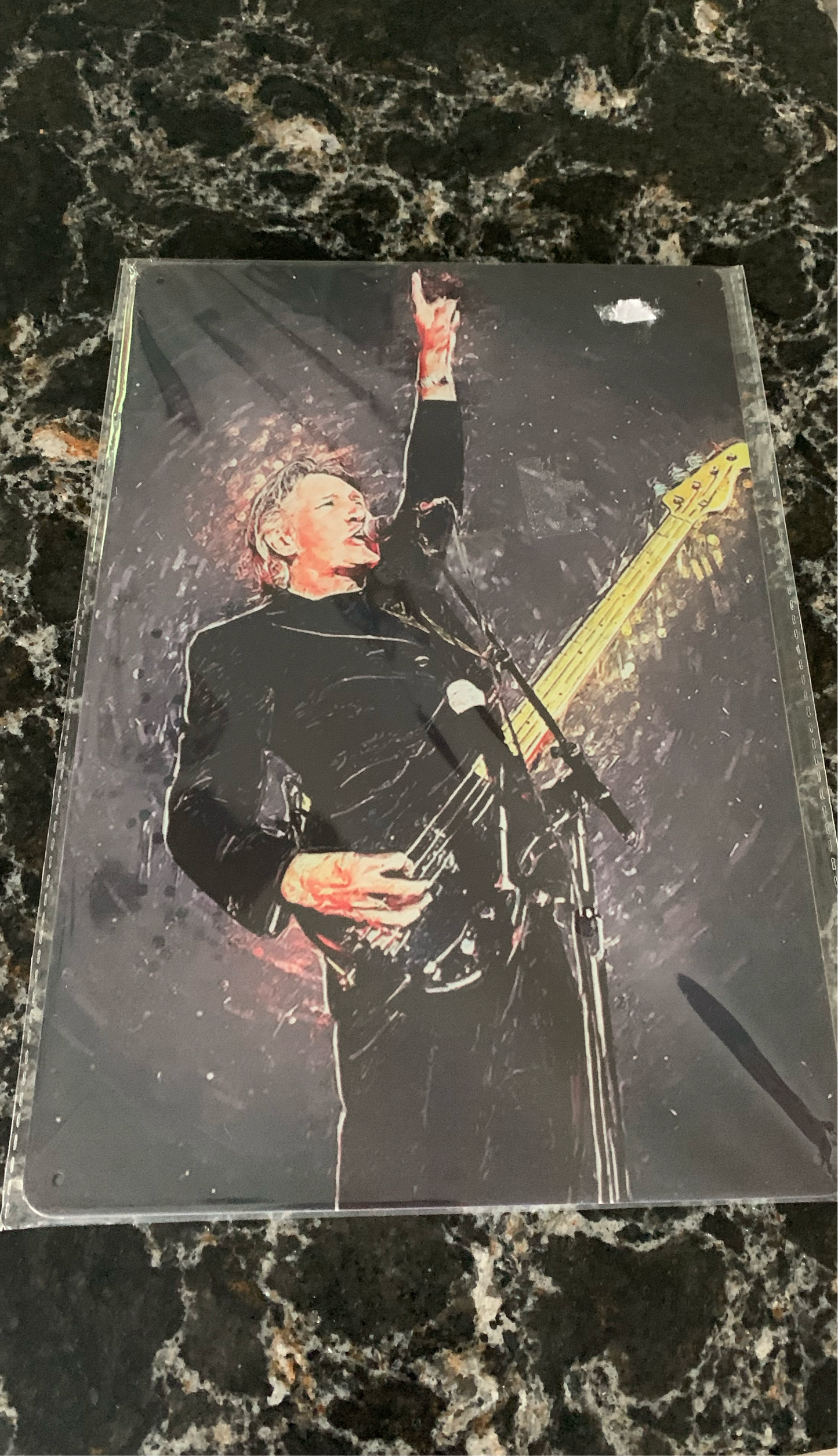 ROGER WATERS- STAGE TIN SIGN