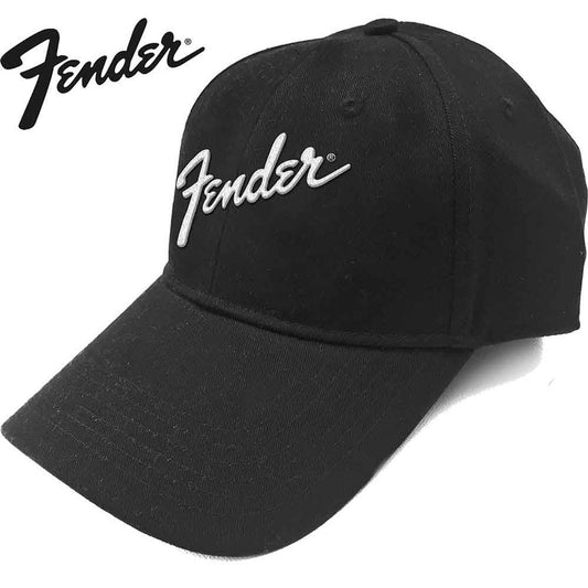 FENDER LOGO BALLCAP - FULLY LICENSED MERCH - HAT