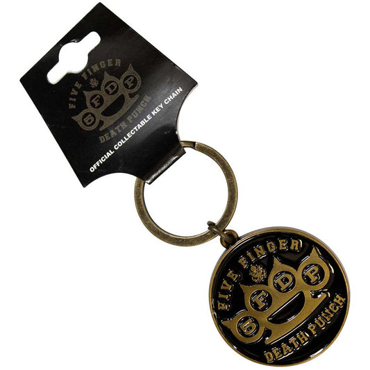 FIVE FINGER DEATH PUNCH - LOGO - KEYRING