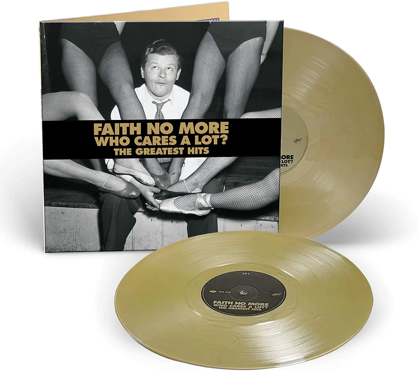 FAITH NO MORE - WHO CARES A LOT? THE GREATEST HITS LTD ED 2LP GOLD VINYL