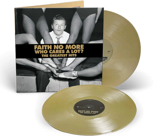 FAITH NO MORE - WHO CARES A LOT? THE GREATEST HITS LTD ED 2LP GOLD VINYL