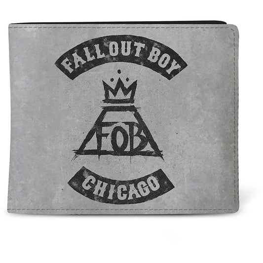 FALL  OUT BOY - WALLET - CHICAGO - FULLY LICENSED MERCAHNDISE - WALLET
