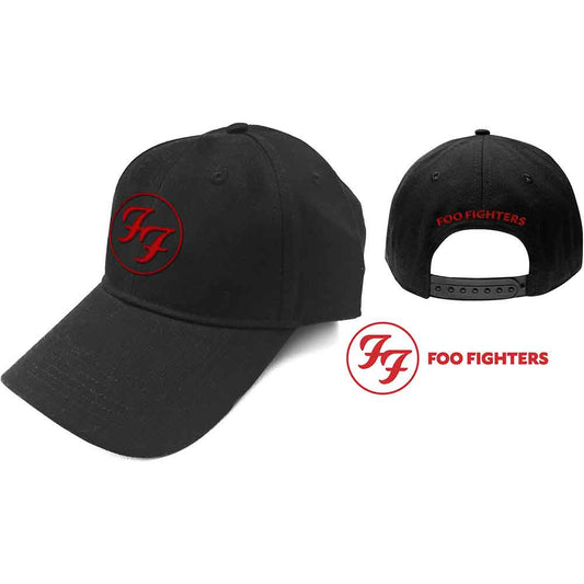 FOO FIGHTERS-RED LOGO UNISEX BASEBALL CAP FULLY LICENSED MERCHANDISE