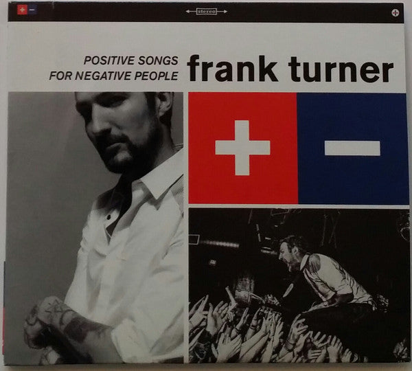 FRANK TURNER - POSITIVE SONGS FOR NEGATIVE PEOPLE - 2CD SET - RARE - (NM*) - USED CD