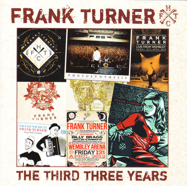 FRANK TURNER - THE THIRD THREE YEARS - (RARE) (NM*) - USED CD