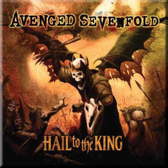 AVENGED SEVENFOLD - HAIL TO THE KING - SQUARE MAGNET