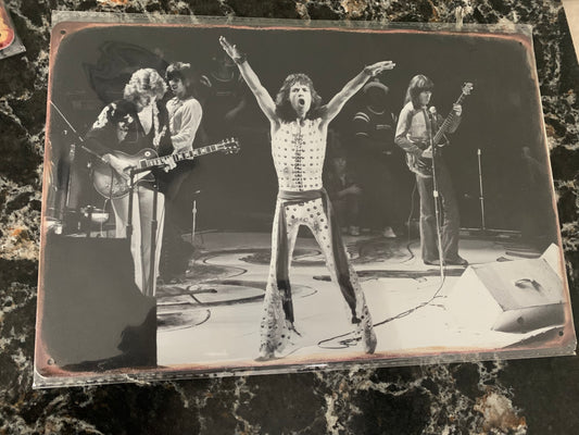 THE ROLLING STONES- STAGE TIN SIGN