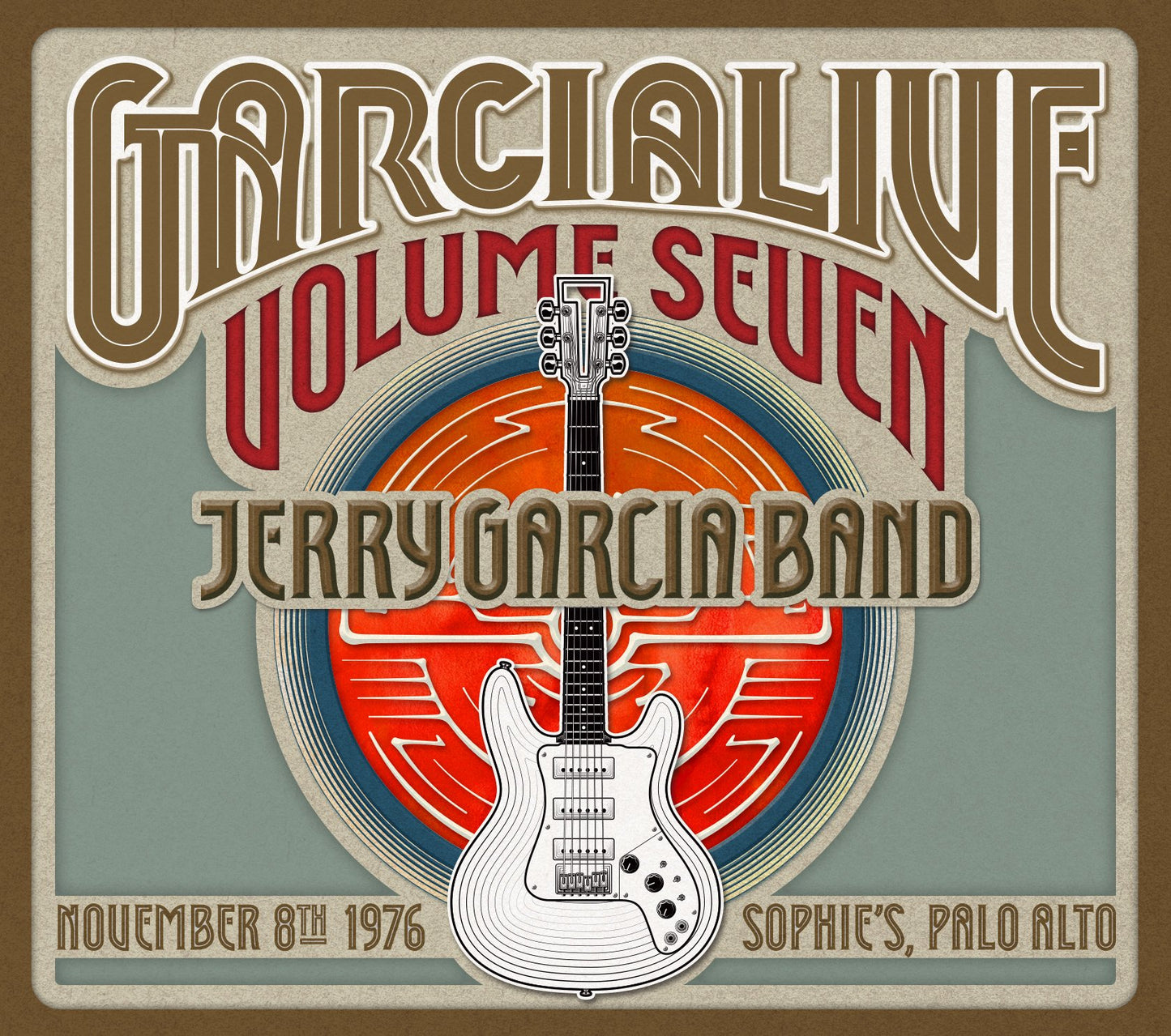 JERRY GARCIA - GARCIA LIVE VOL. 7 NOV 8th 1976 (2CD) *NM*