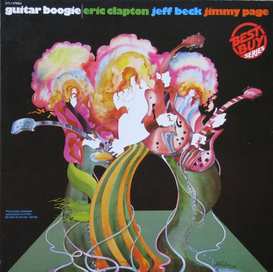 CLAPTON, ERIC , JEFF BECK, JIMMY PAGE - 1980 - GUITAR BOOGIE - USED VINYL