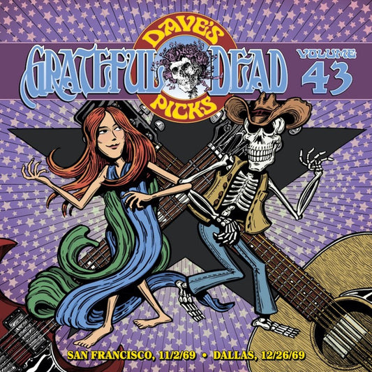 GRATEFUL DEAD - Dave's Picks, Volume 43 (San Francisco, 11/2/69 • Dallas, 12/26/69) LIMITED EDITION NUMBERED COPY FACTORY SEALED! - NCDGDDP
