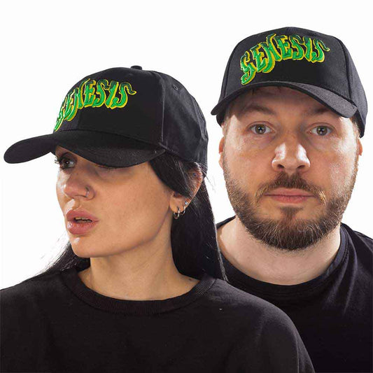 GENESIS-GREEN CLASSIC LOGO UNISEX BASEBALL CAP FULLY LICENSED MERCHANDISE