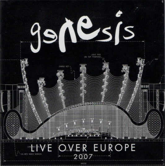 GENESIS - LIVE OVER EUROPE 2007 - ENHANCED CD - 2CD SET - (*NM) - USED CD