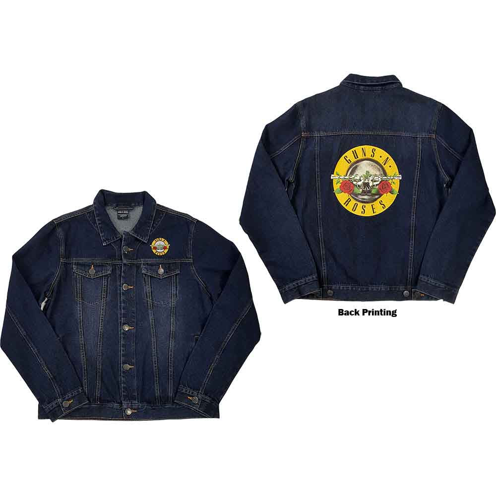 GUNS N ROSES - CLASSIC LOGO - DENIM JACKET