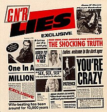 GUNS N' ROSES- GN'R LIES- USED CD