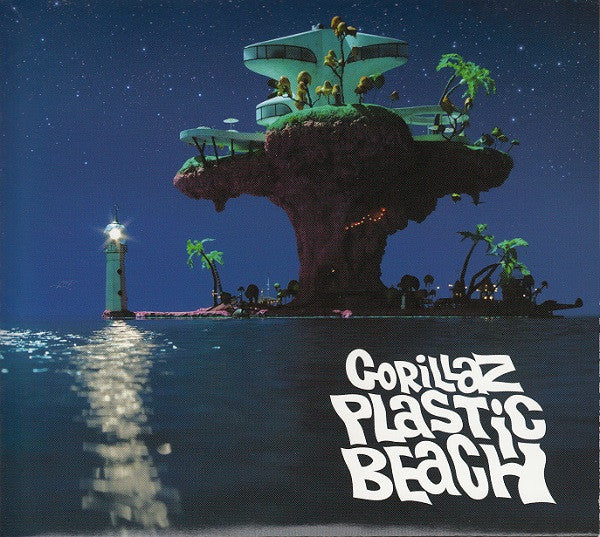 GORILLAZ - PLASTIC BEACH - DIGI PACK CD & DVD DOCUMENTARY COMBO - UPC5099962754828 - USED CD