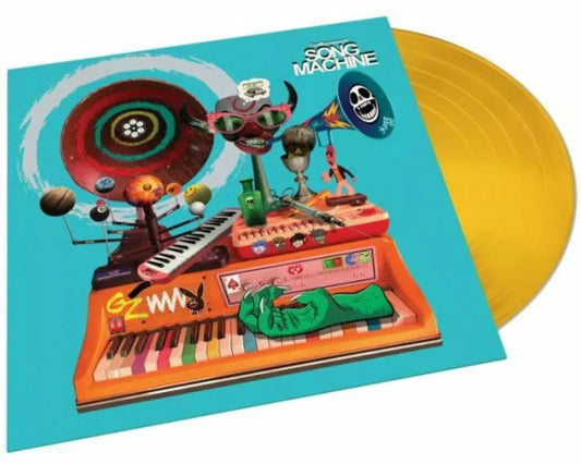 GORILLAZ PRESENT SONG MACHINE (YELLOW VINYL)