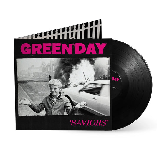 GREEN DAY - SAVIORS  BLACK VINYL