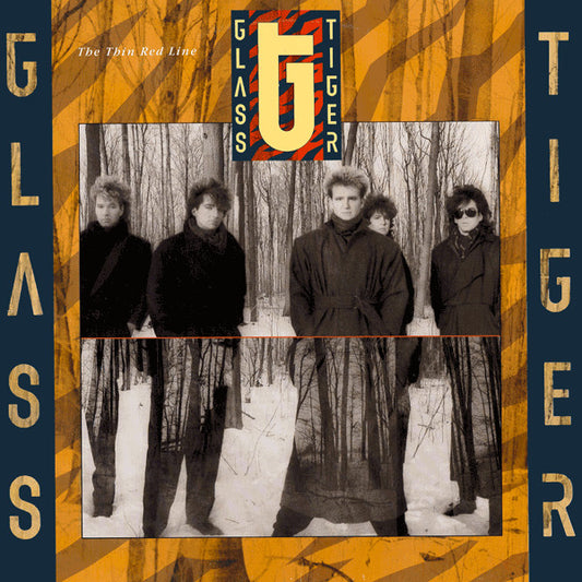 GLASS TIGER -THE THIN RED LINE - USED VINYL