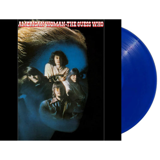 GUESS WHO - AMERICAN WOMAN - 50th ANNIVERSARY LTD EDTION - BLUE VINYL   - New Vinyl