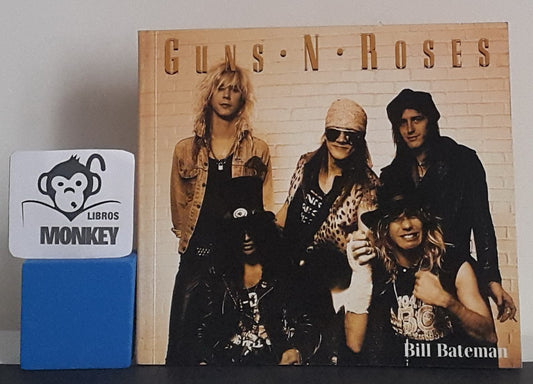 GUNS.N.ROSES - DISCOGRAPHY - BILL BATEMAN - CARLETON BOOKS - USED CD/BOOK SET ***RARE