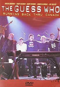 THE GUESS WHO - RUNNING BACK THRU CANADA -  USED CONCERT DVD