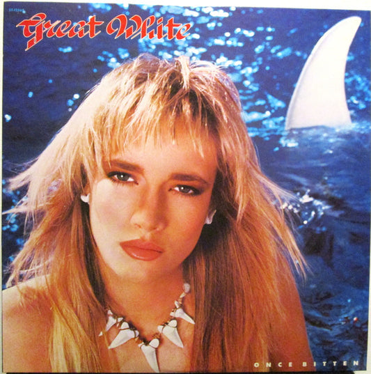 GREAT WHITE - ONCE BITTEN - 1977 -  USED VINYL