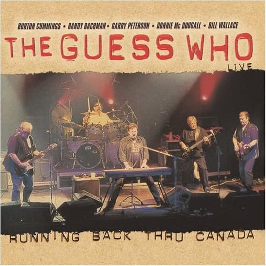 GUESS WHO, THE - RUNNING BACK THRU CANADA LIVE 2 Disc CD  - USED CD