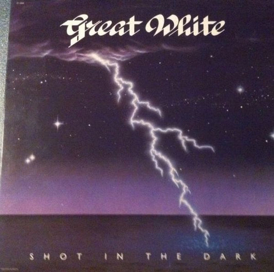 GREAT WHITE - SHOT IN THE DARK - 1986 ORIGINAL PRESSING - USED VINYL