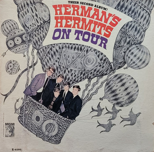 HERMAN'S HERMIT'S - ON TOUR - USED VINYL