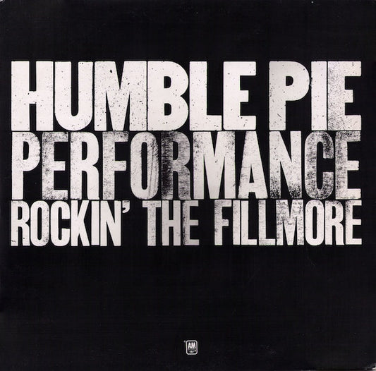 Humble Pie - Rockin' The Fillmore - Used Vinyl