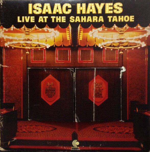 ISAAC HAYES - LIVE AT THE SAHARA TAHOE - 1973 -  2 LP - USED VINYL